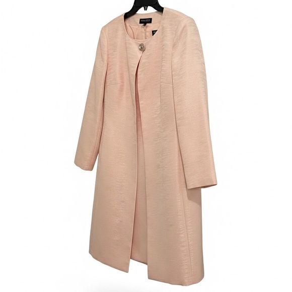 John Mayer Dresses & Skirts - Elegant Pink John Meyer Long Coat & Dress